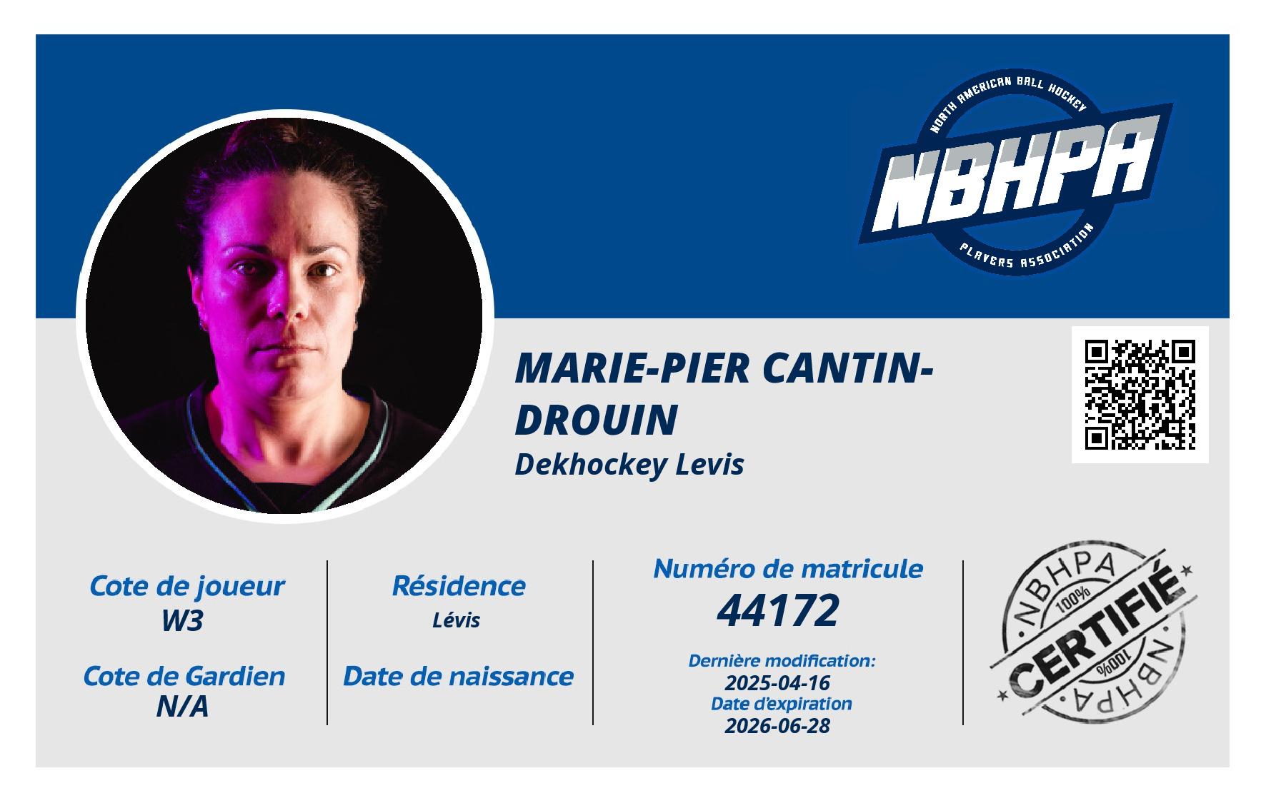 Marie-Pier Cantin-Drouin
