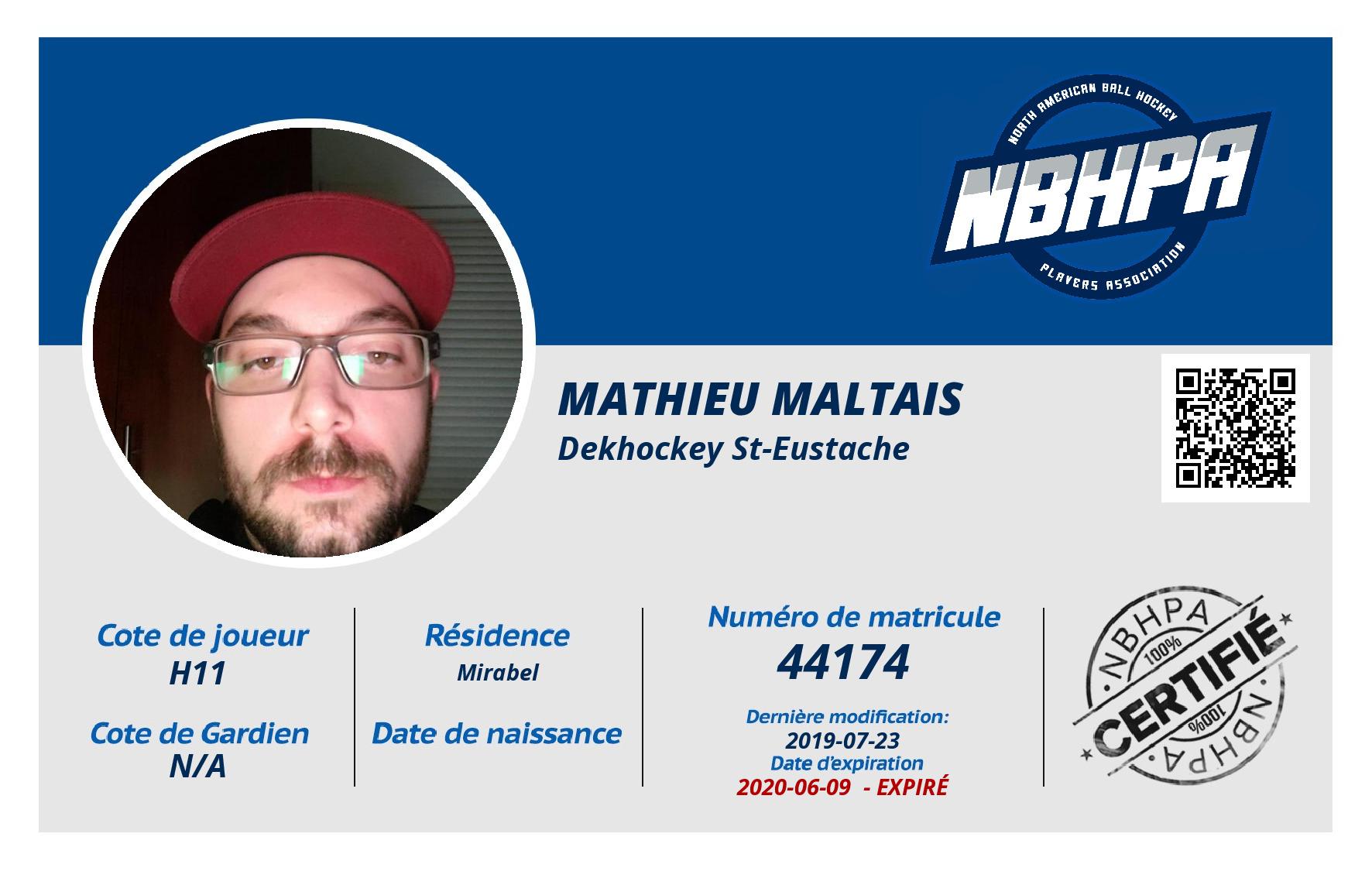 Mathieu Maltais