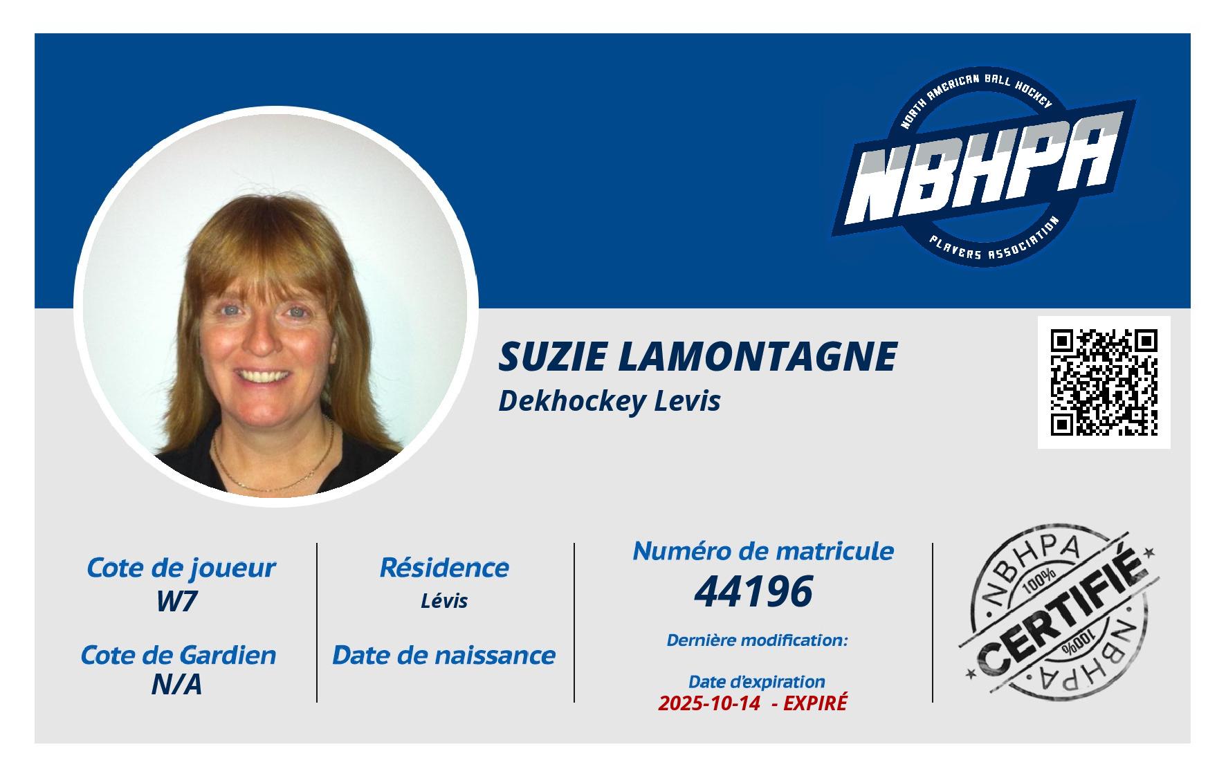Suzie Lamontagne