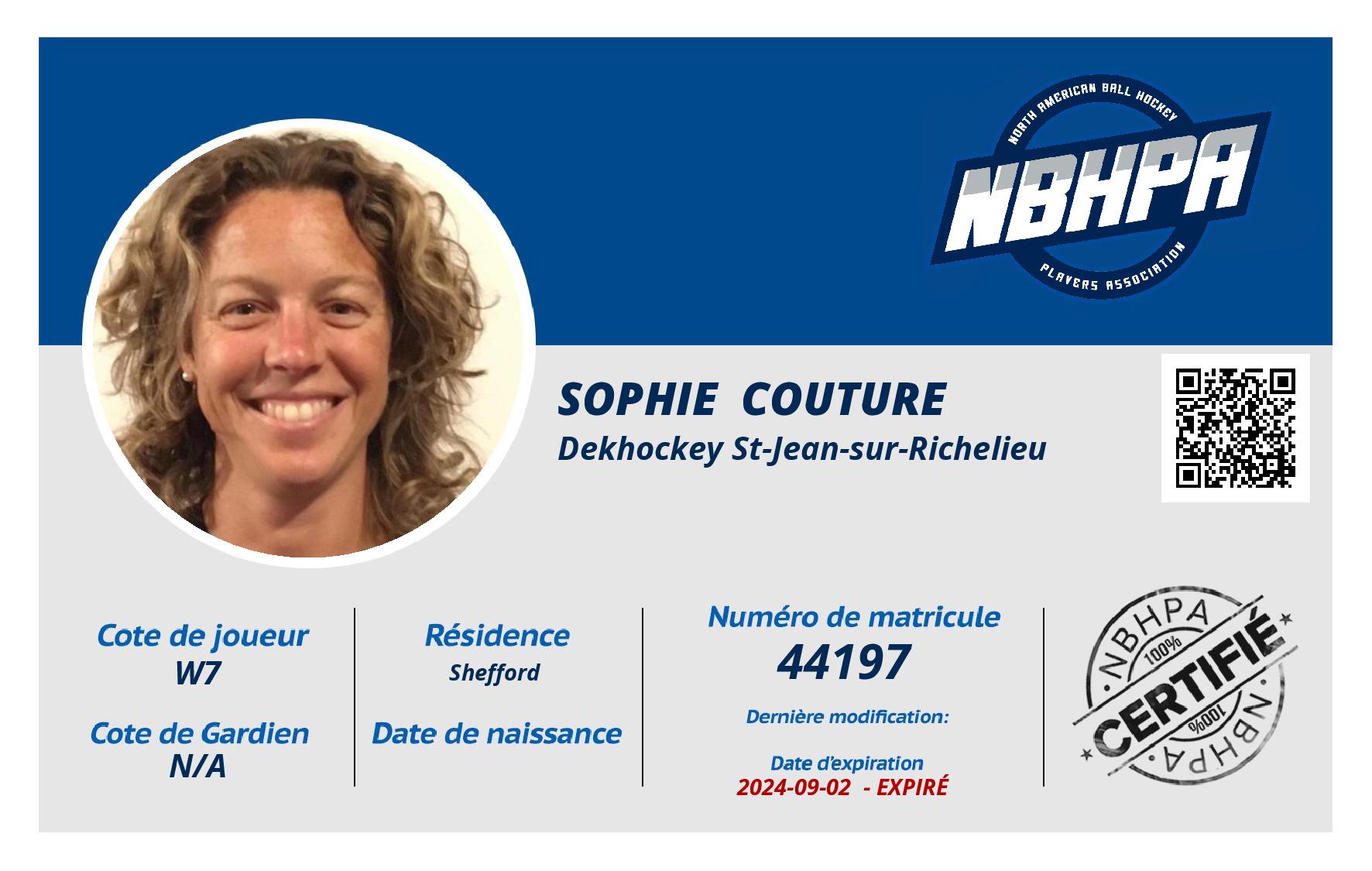 Sophie  Couture 