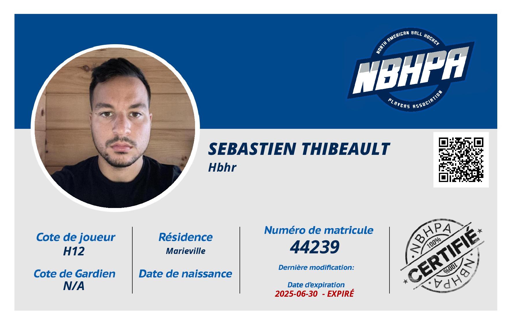 Sebastien Thibeault