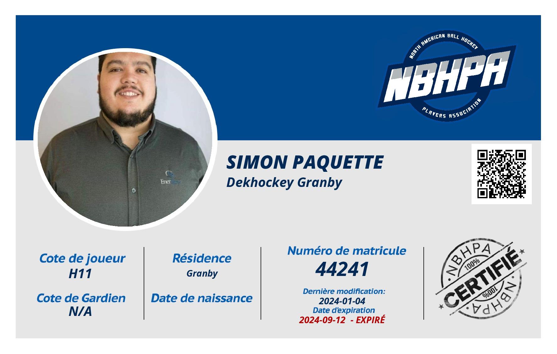 Simon Paquette