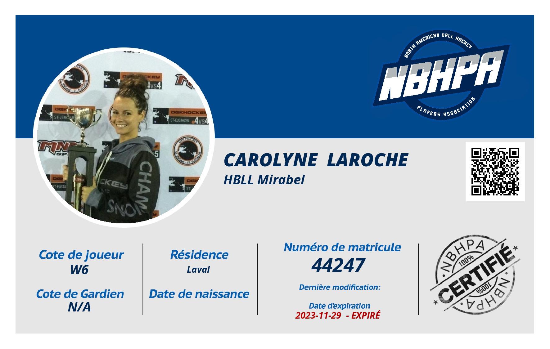 Carolyne  Laroche 