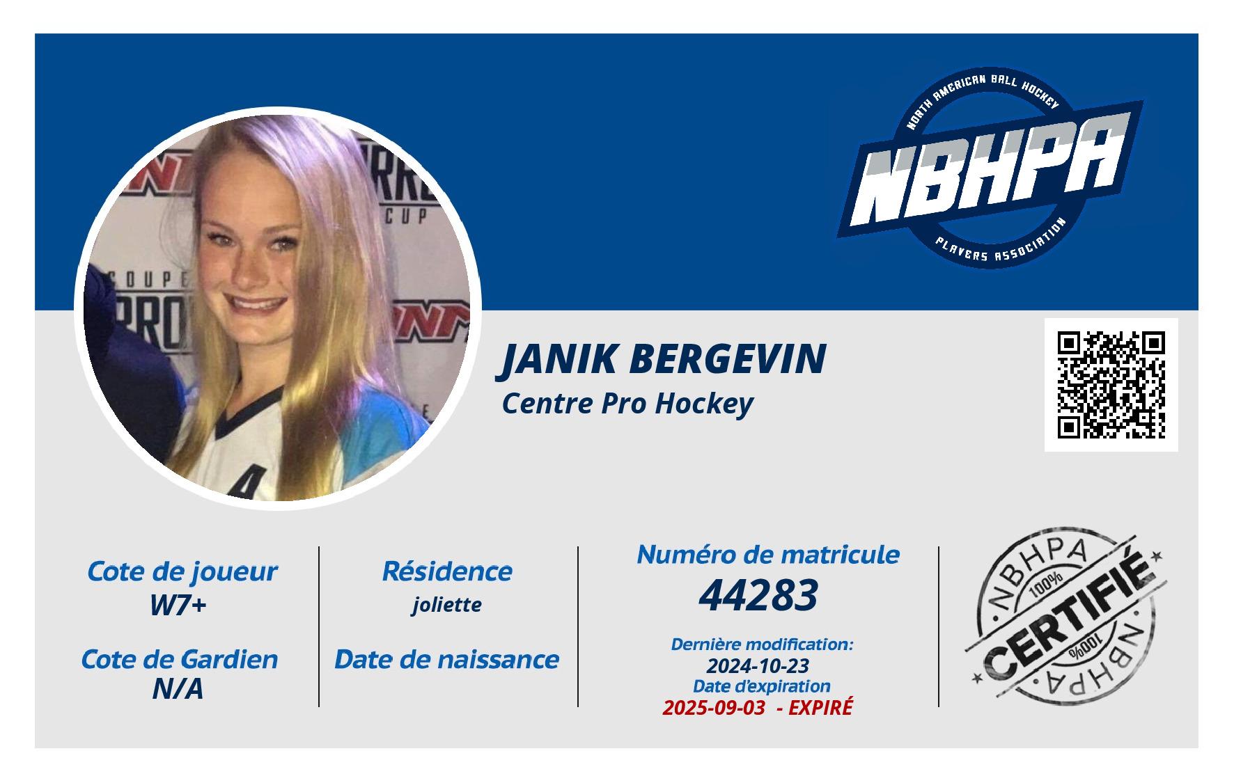 Janik Bergevin