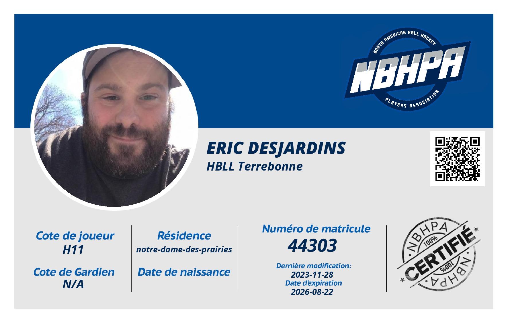 Eric Desjardins