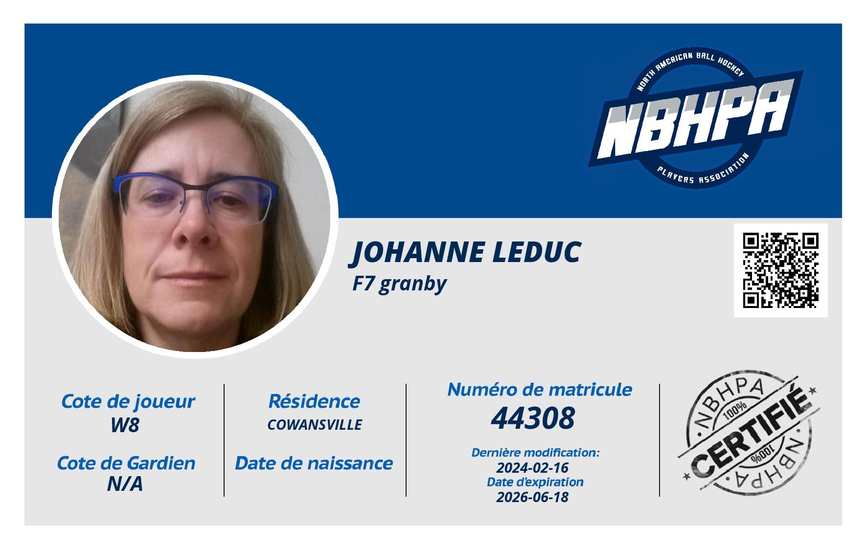Johanne Leduc