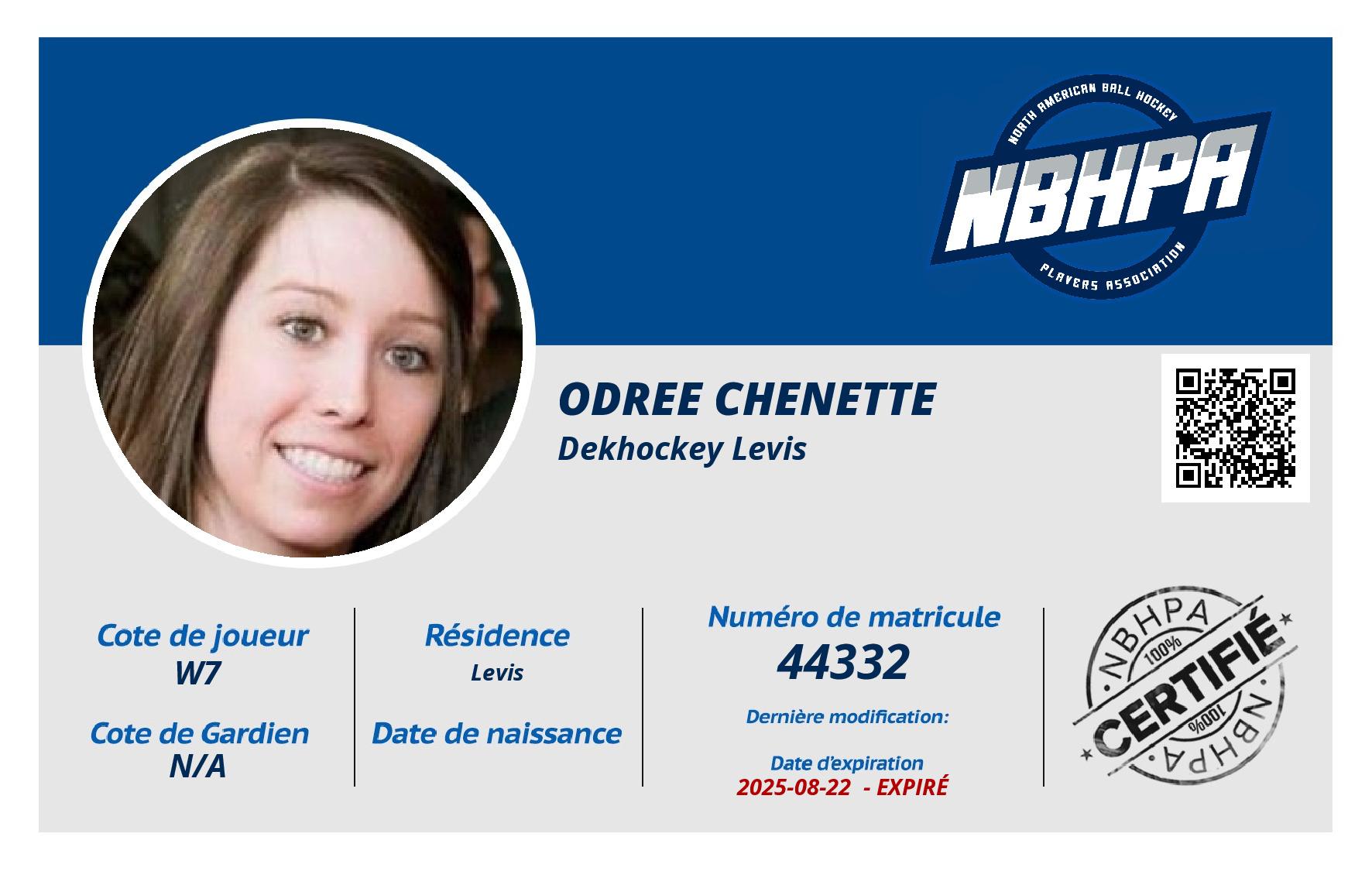 Odree Chenette