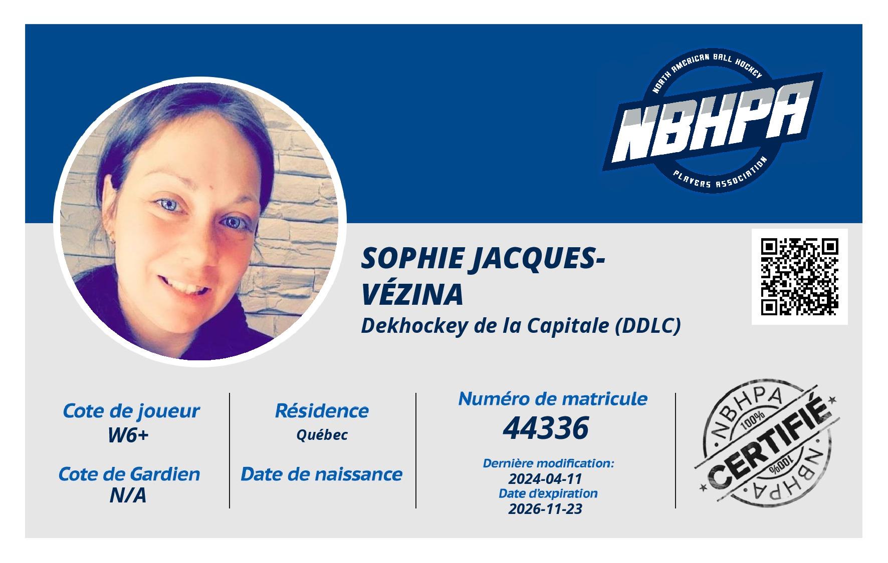 Sophie Jacques-Vézina