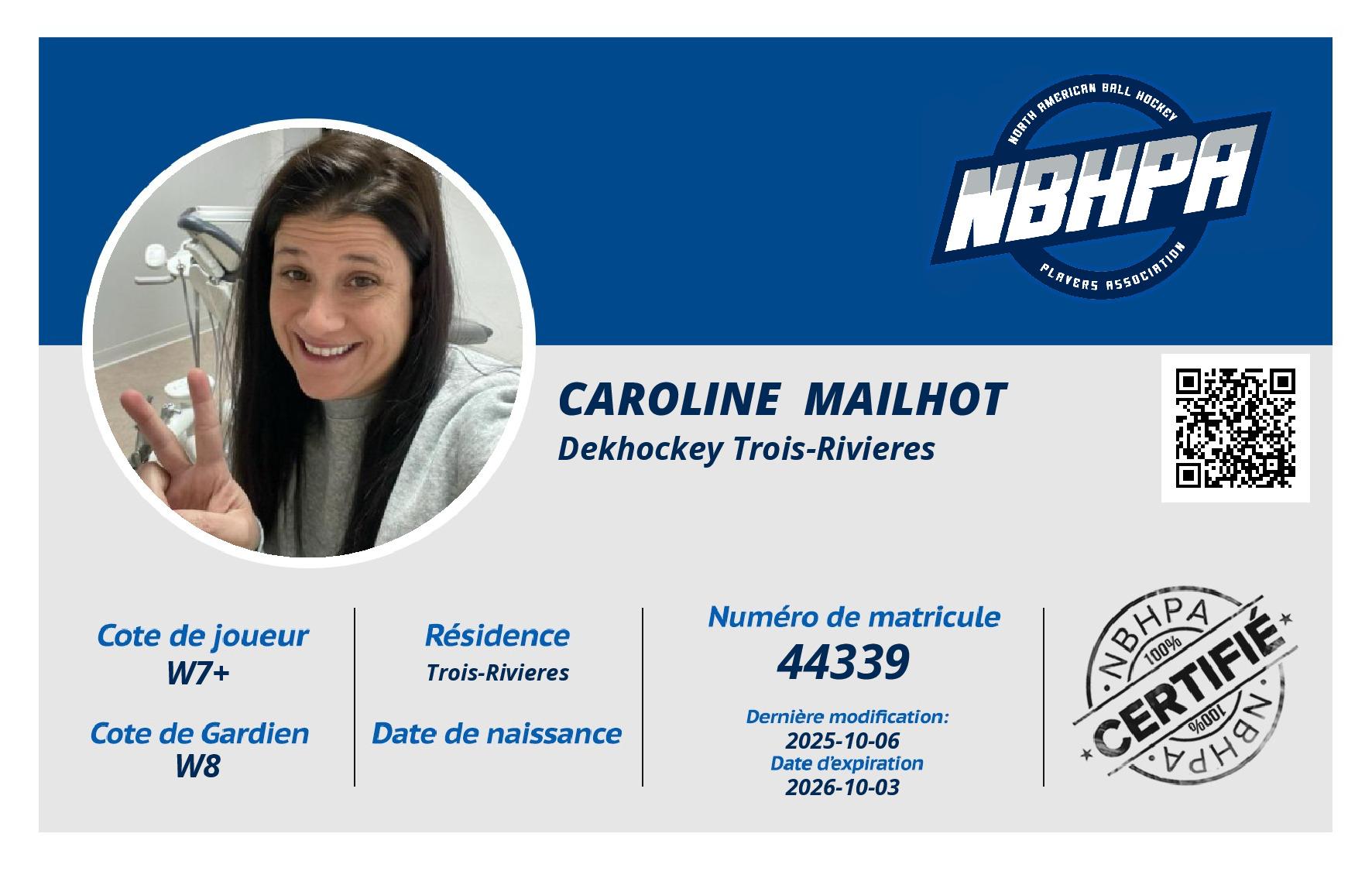 Caroline  Mailhot