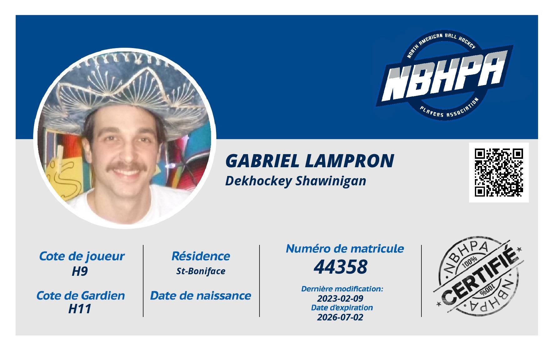 Gabriel Lampron