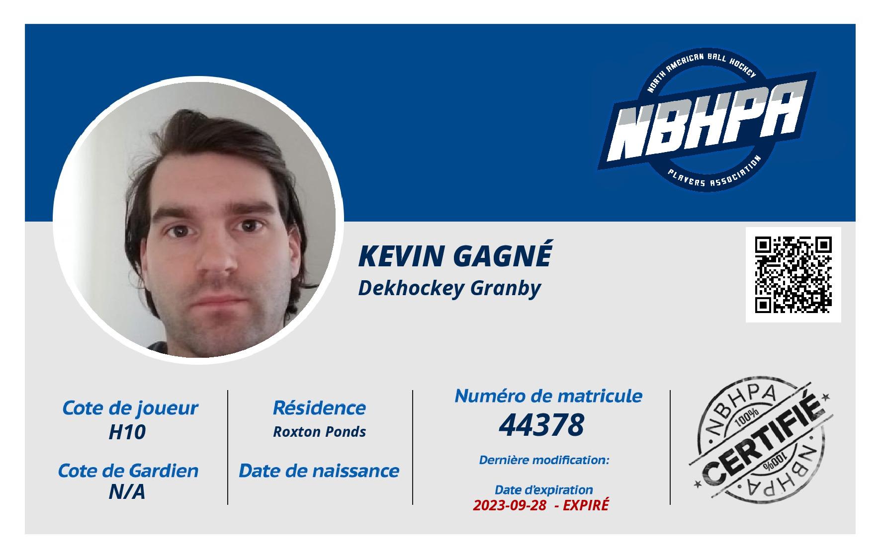 Kevin Gagné