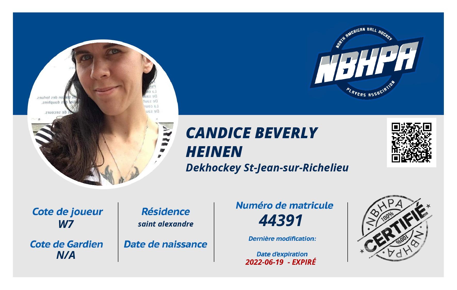 Candice Beverly Heinen