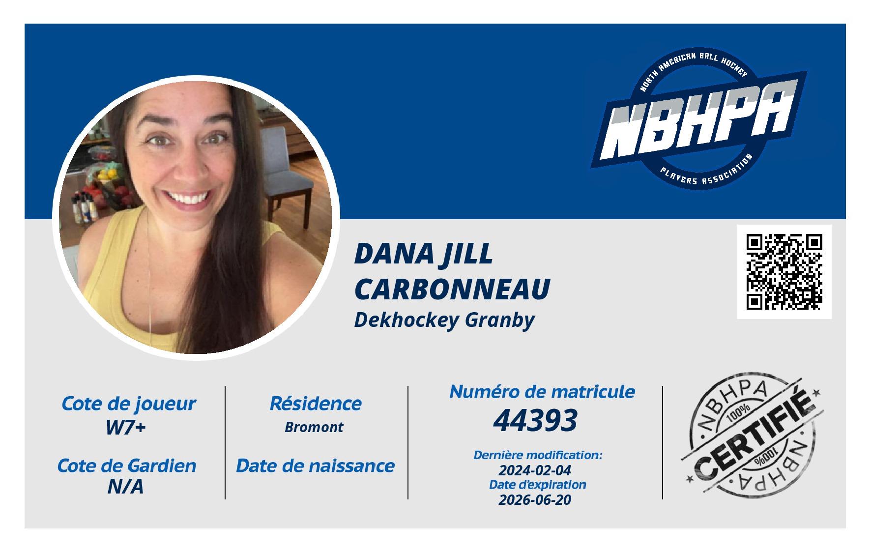 Dana Jill Carbonneau