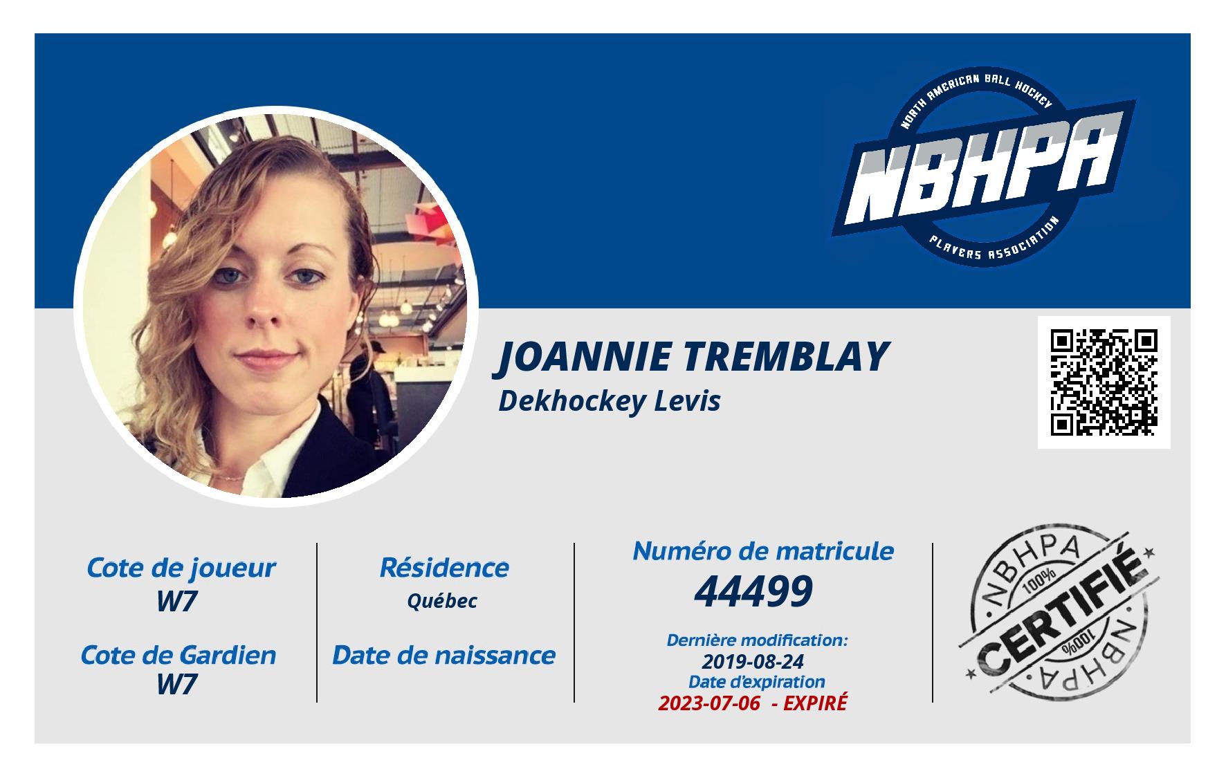 Joannie Tremblay