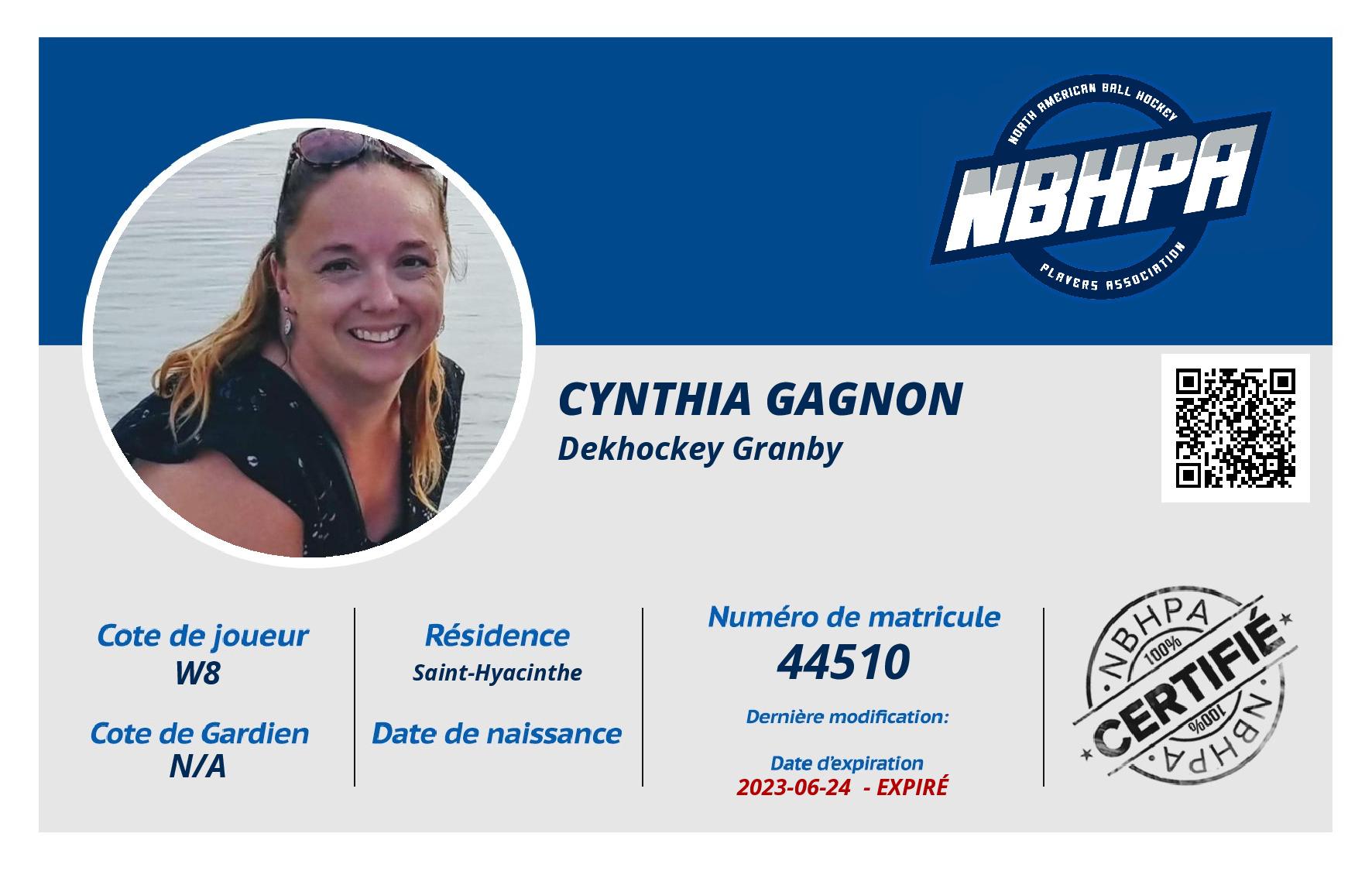Cynthia Gagnon