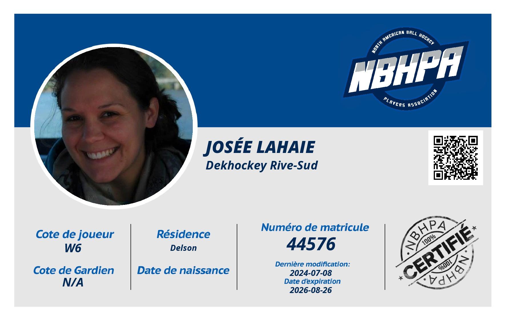 Josée Lahaie