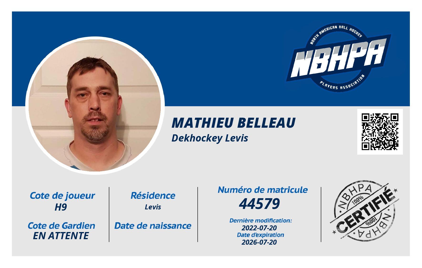 Mathieu Belleau