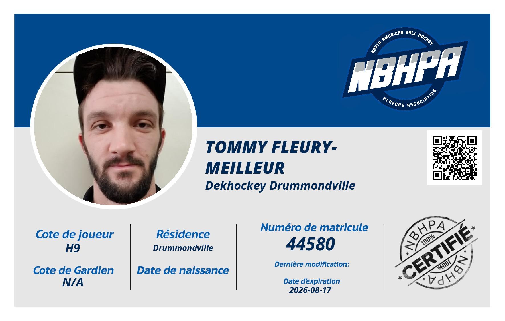 Tommy Fleury-meilleur