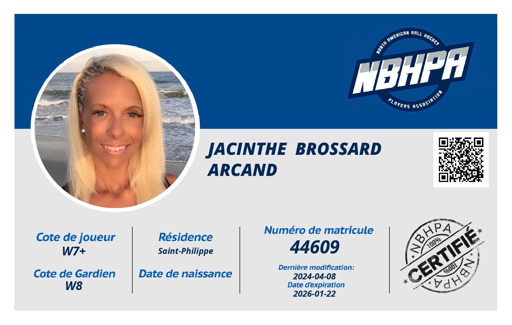 Jacinthe  Brossard Arcand