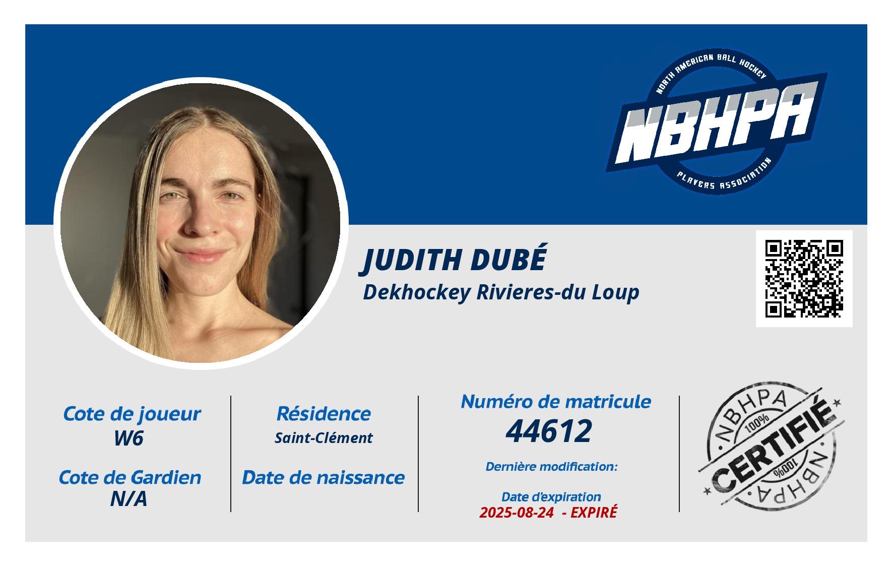 Judith Dubé