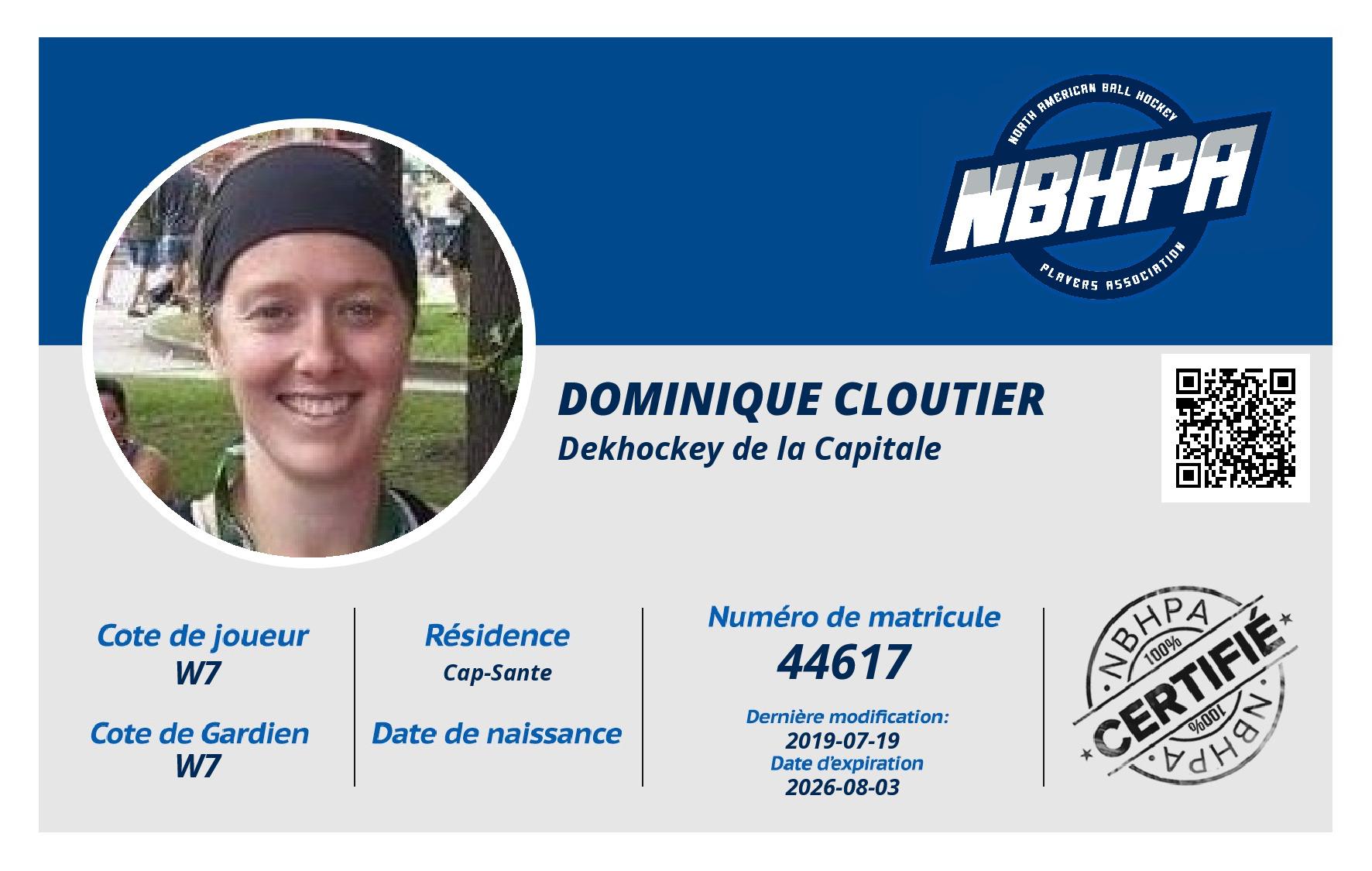 Dominique Cloutier