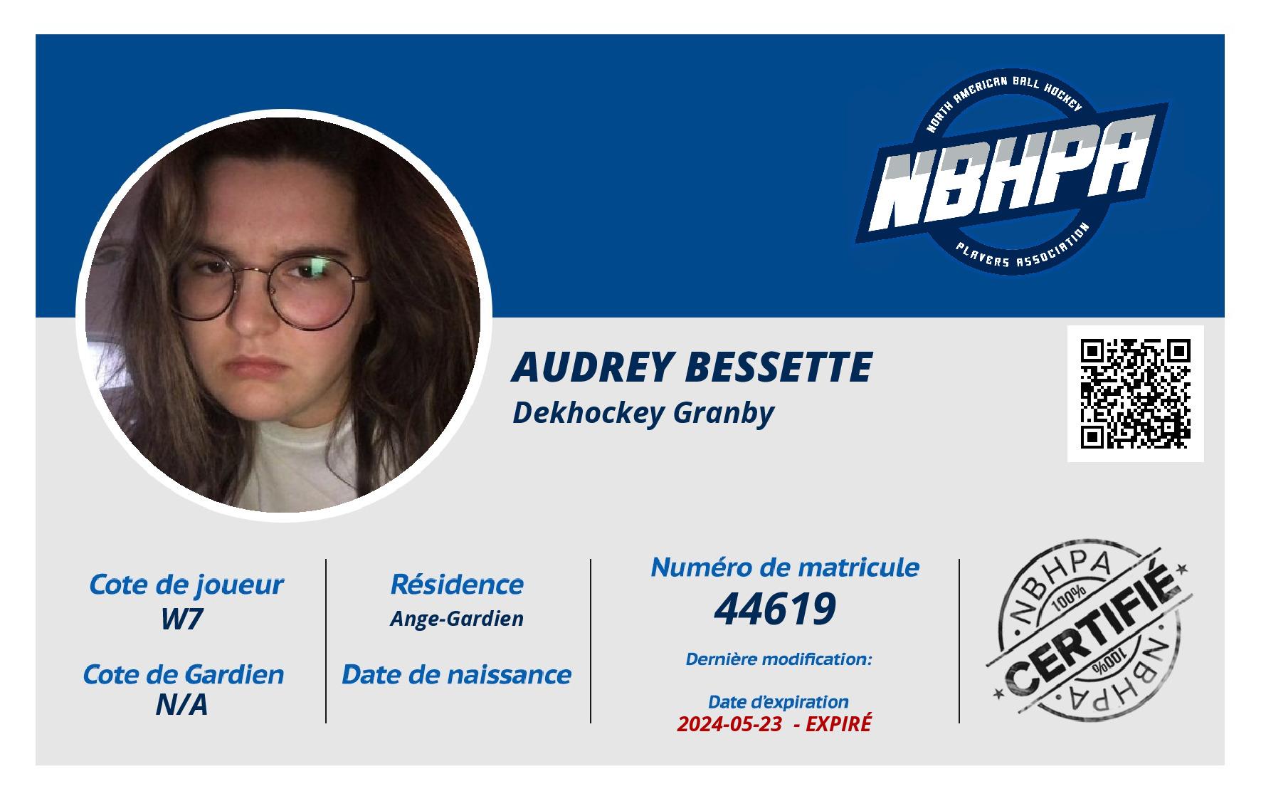 Audrey Bessette