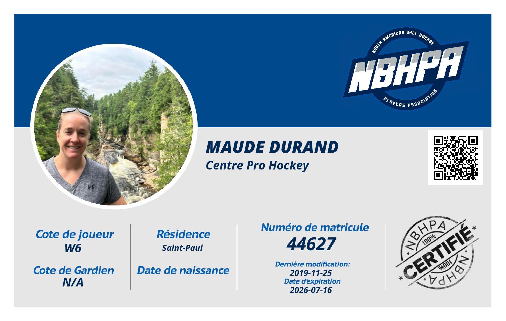Maude Durand 