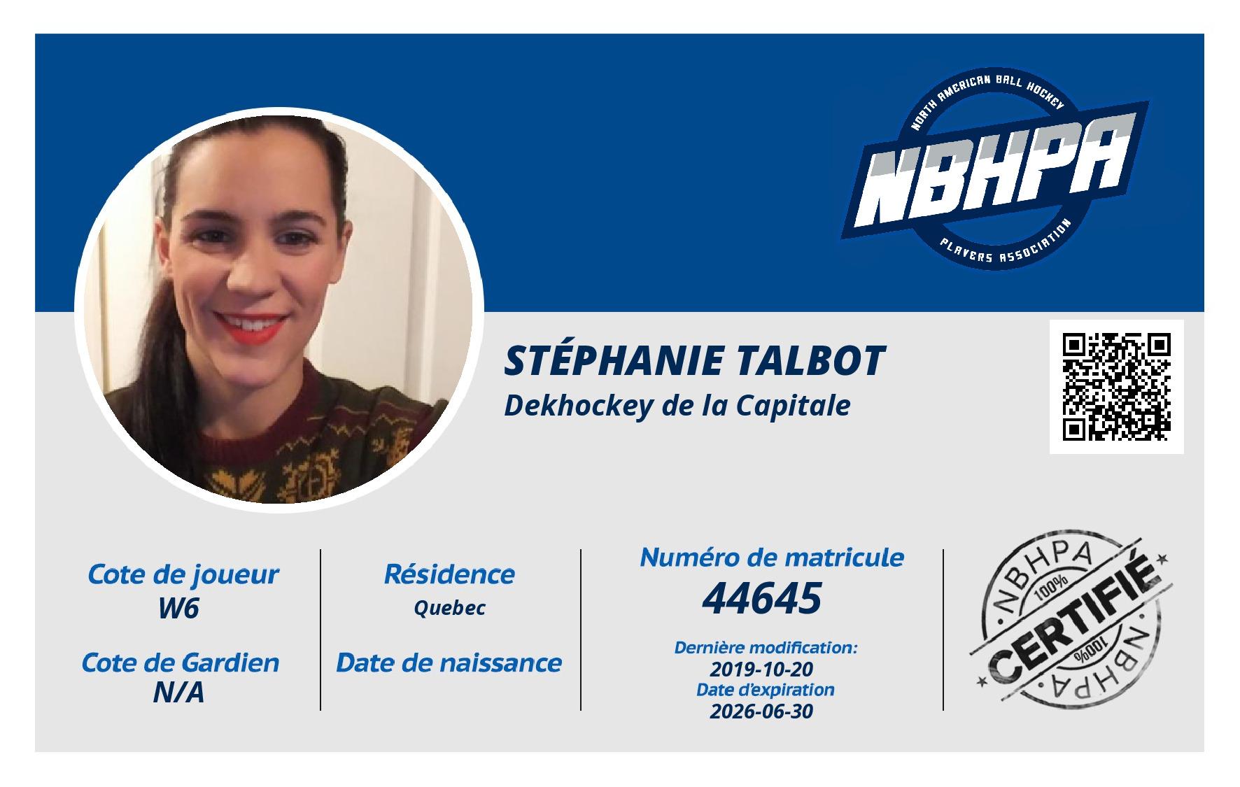 Stéphanie Talbot