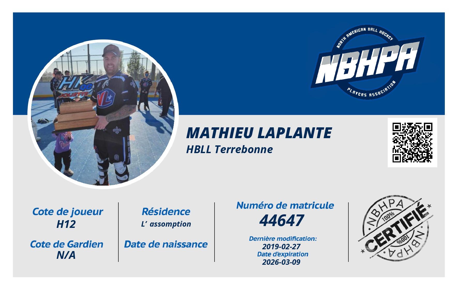 Mathieu Laplante