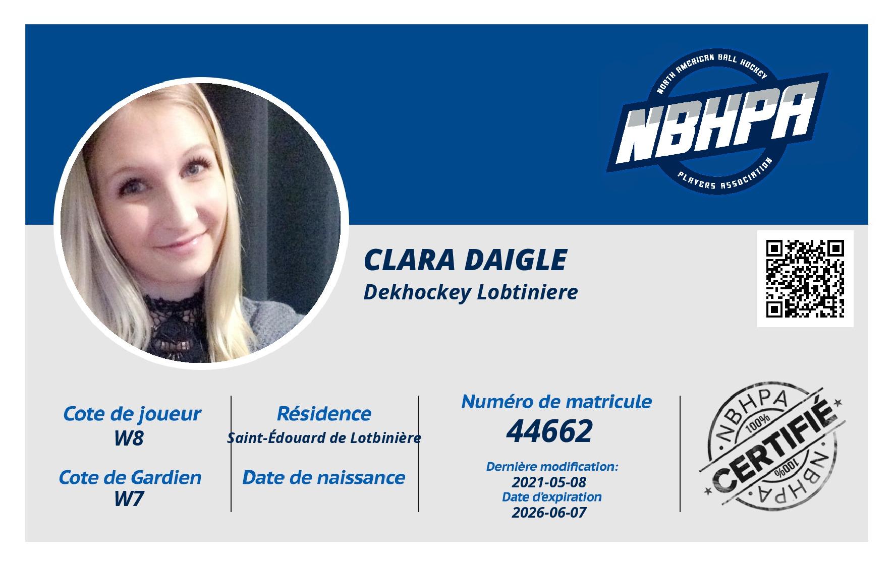 Clara Daigle