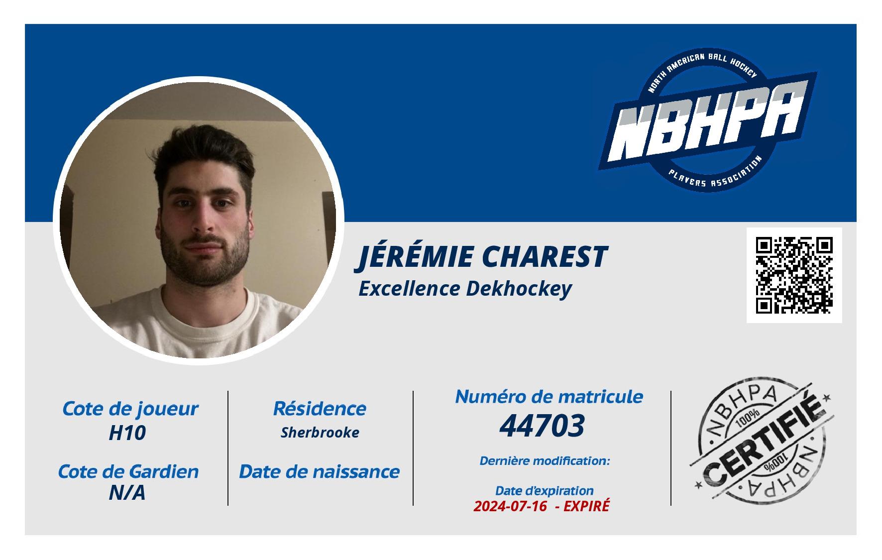 Jérémie Charest
