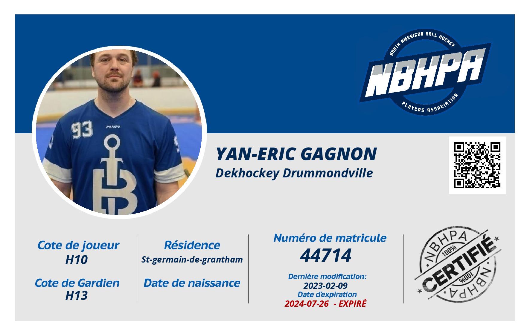 Yan-eric Gagnon
