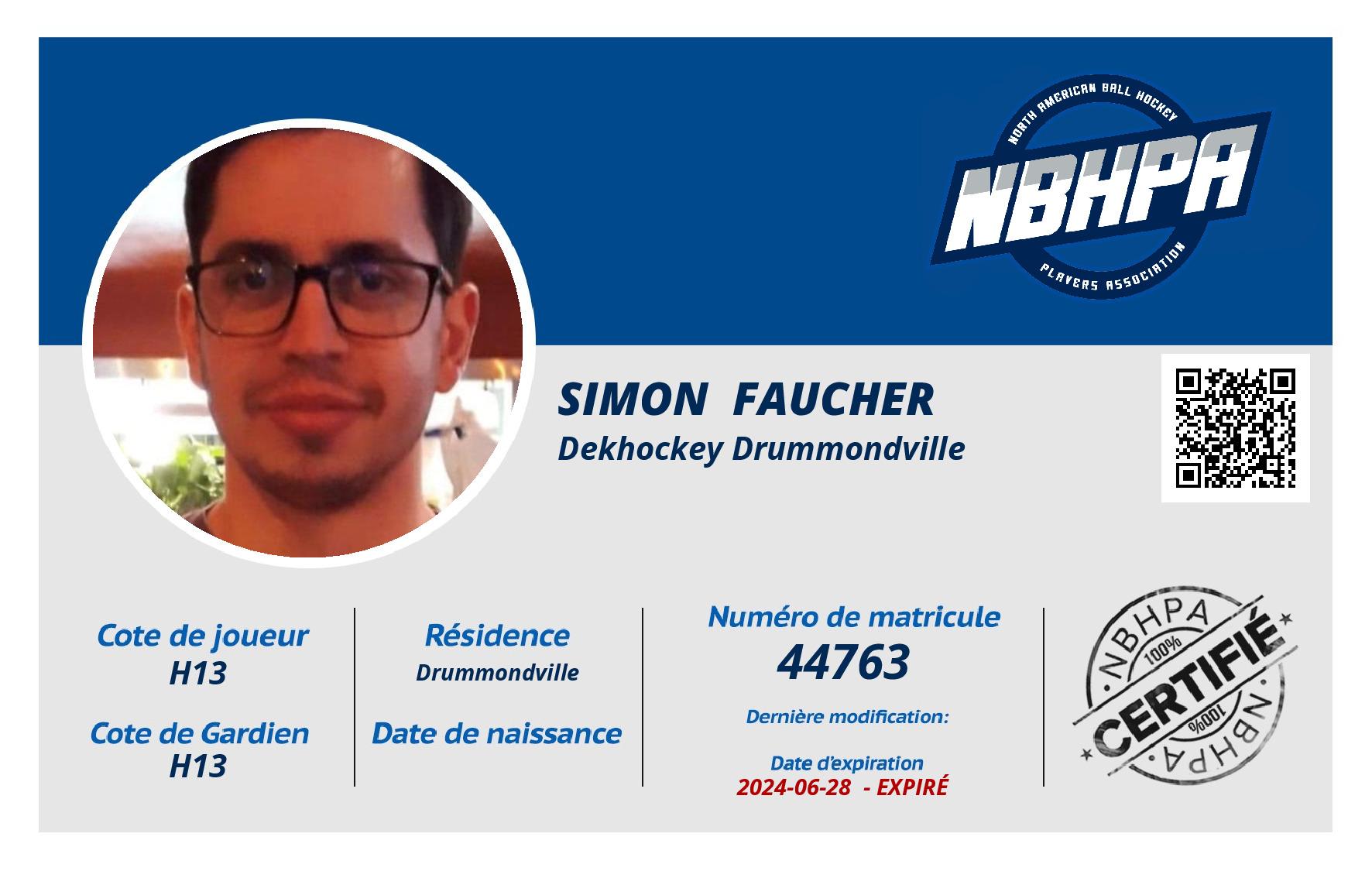 Simon  Faucher
