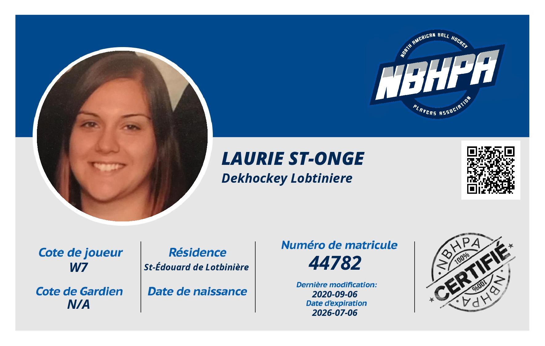 Laurie St-Onge