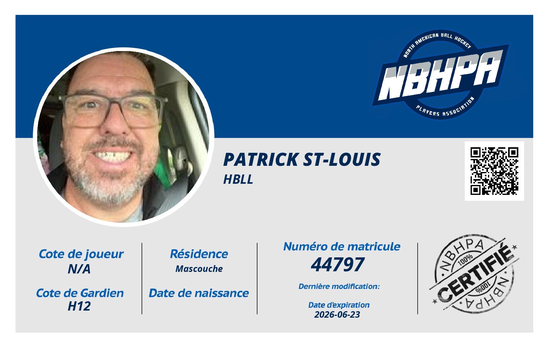 Patrick St-louis