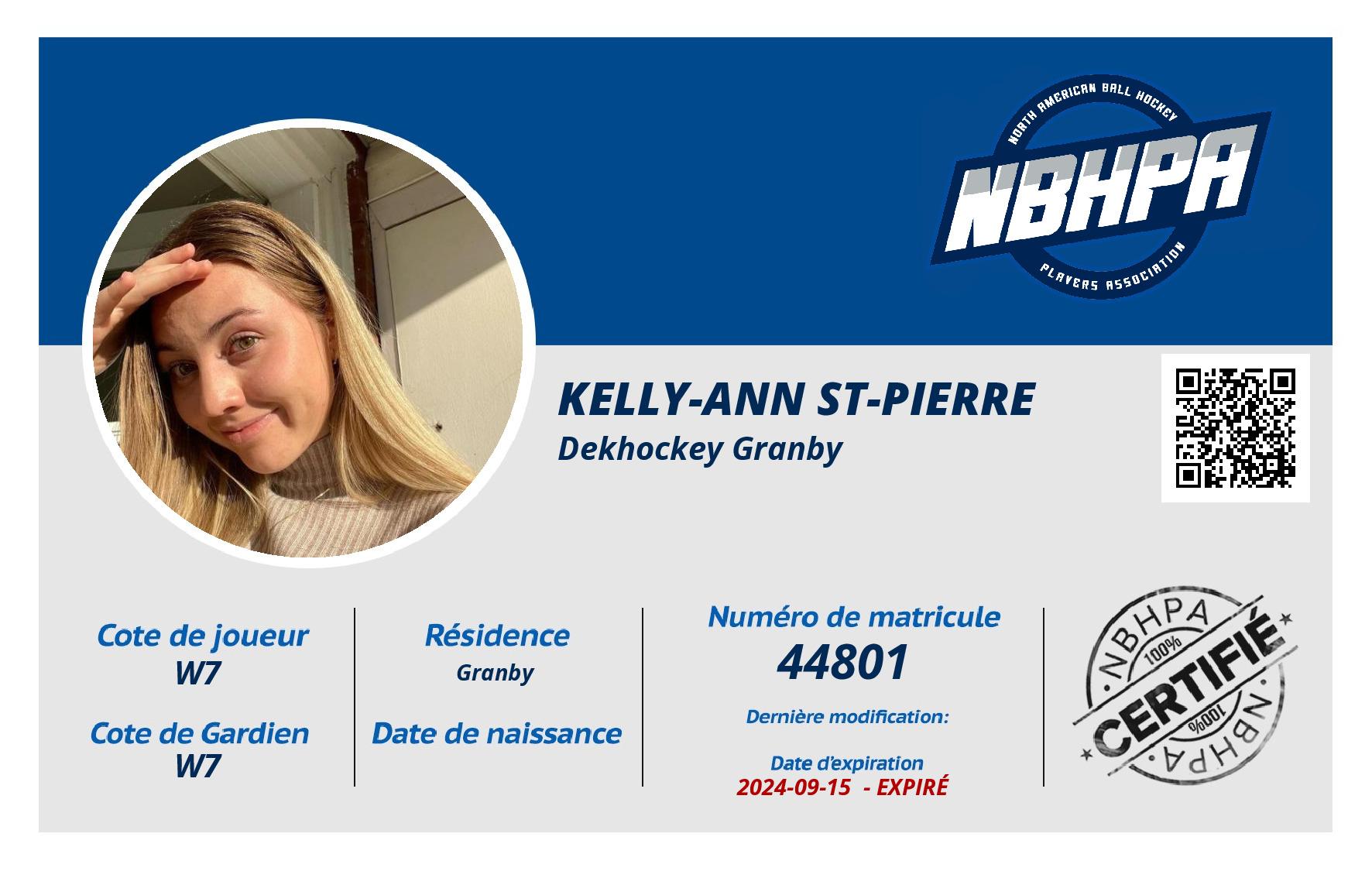 Kelly-Ann St-Pierre