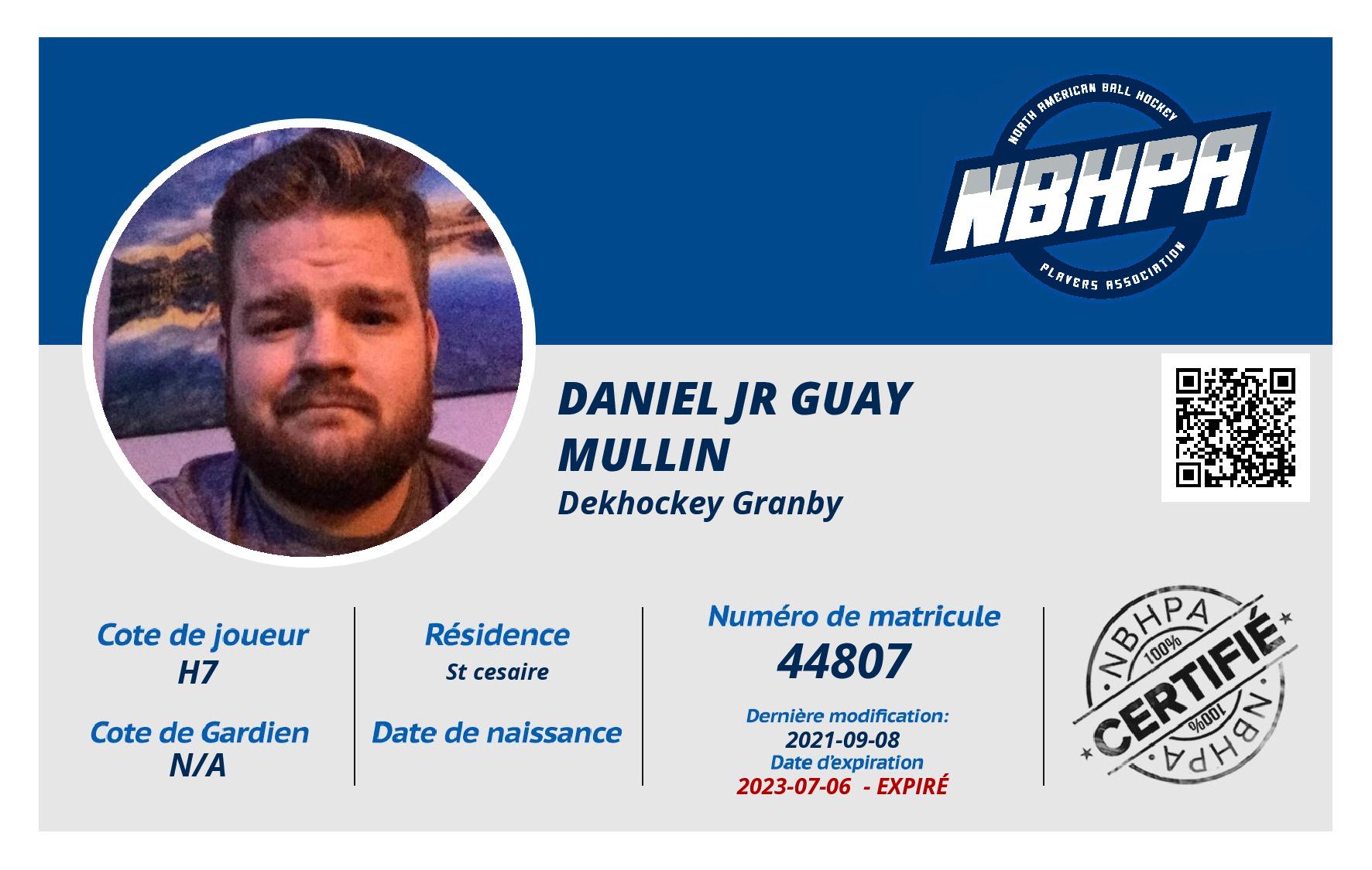 Daniel Jr Guay Mullin
