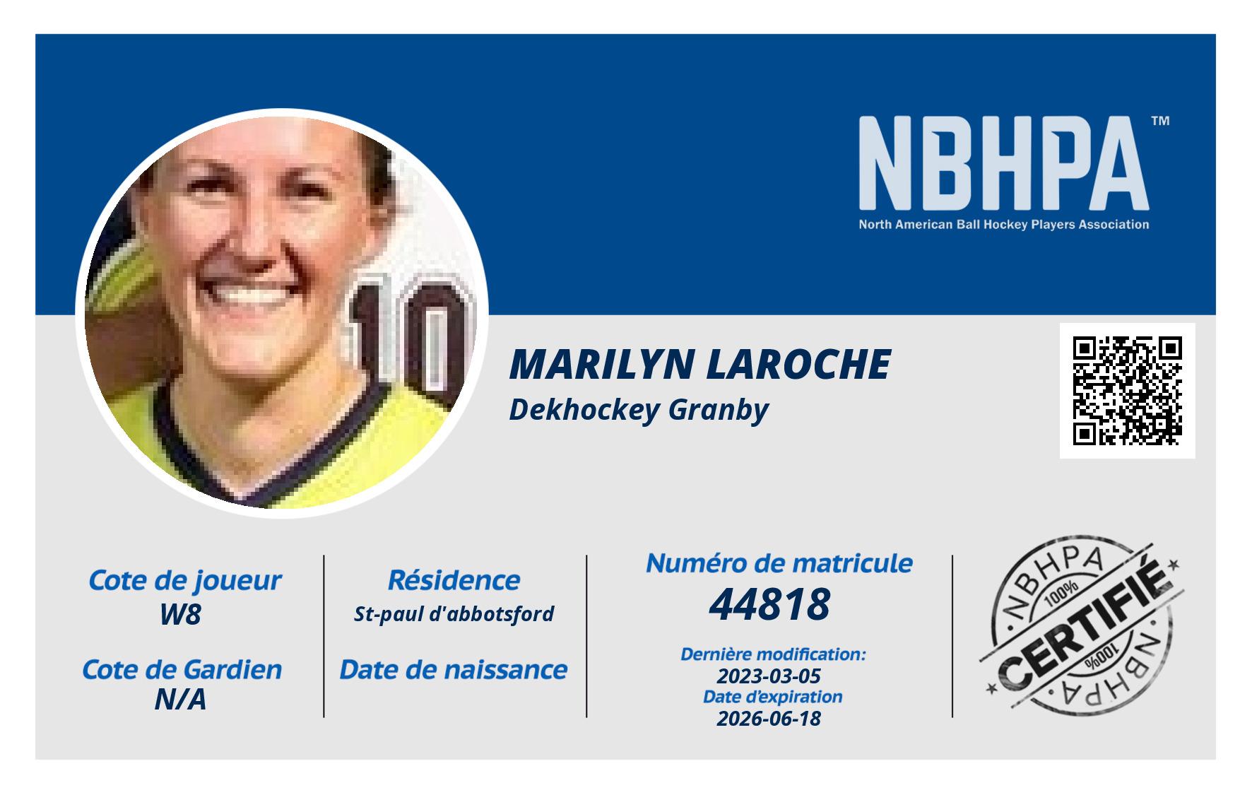 Marilyn Laroche