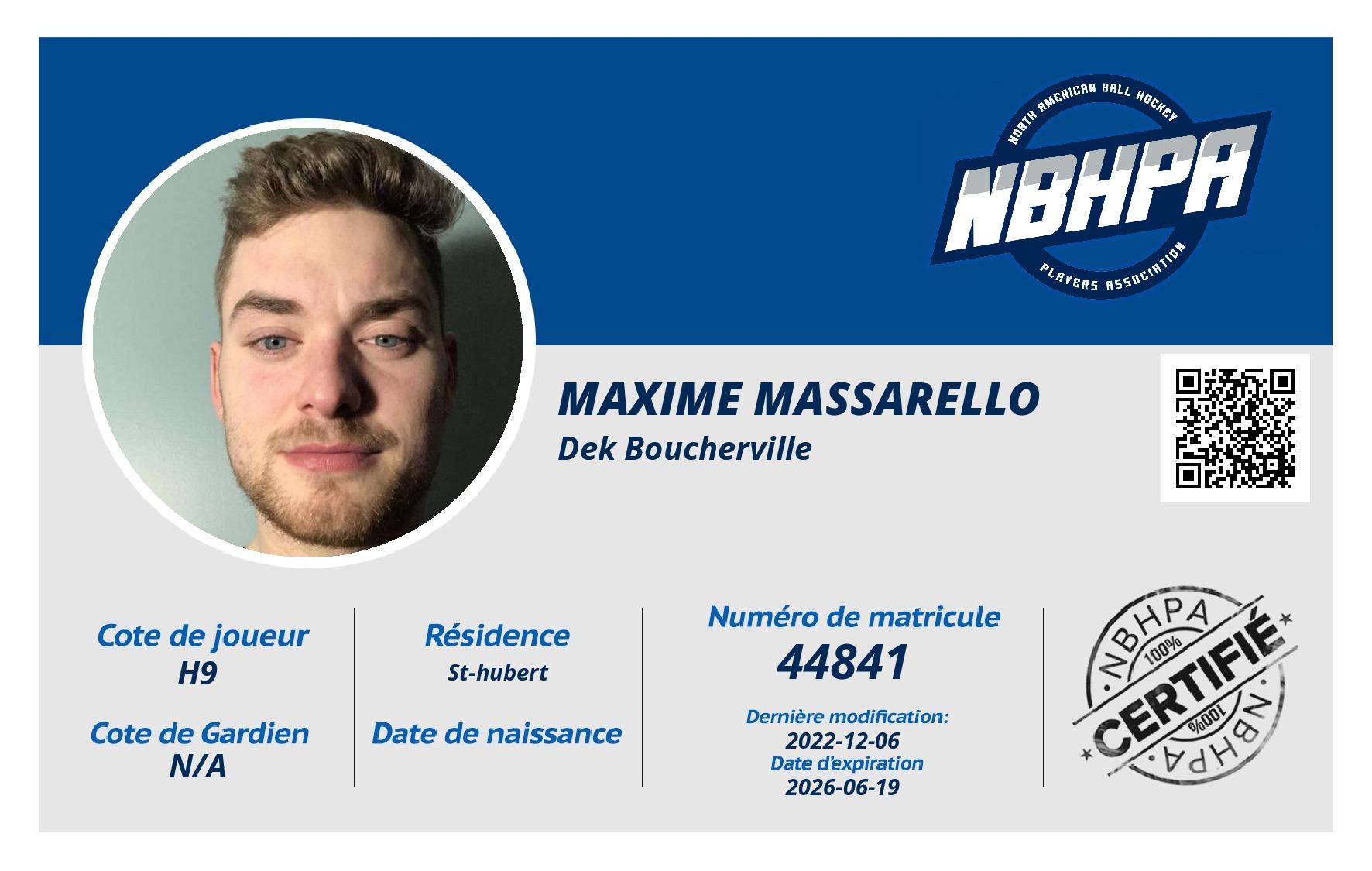 Maxime Massarello