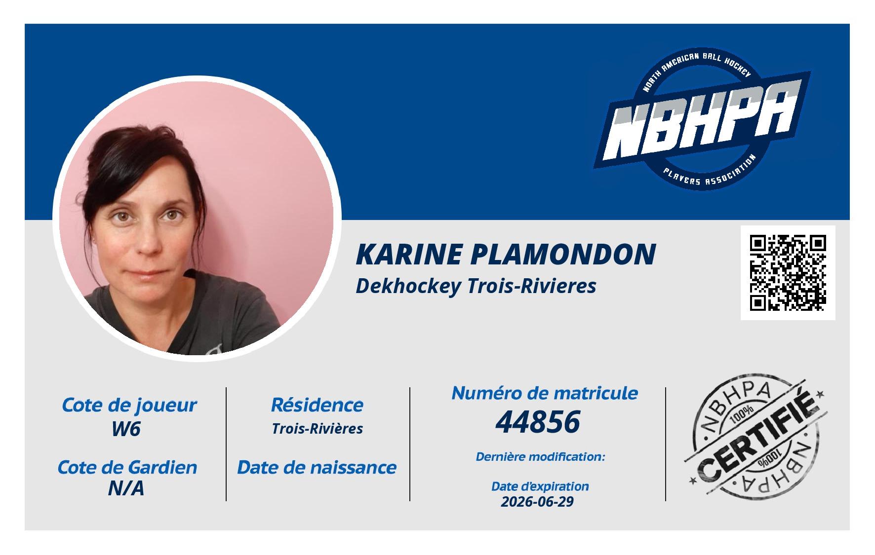 Karine Plamondon