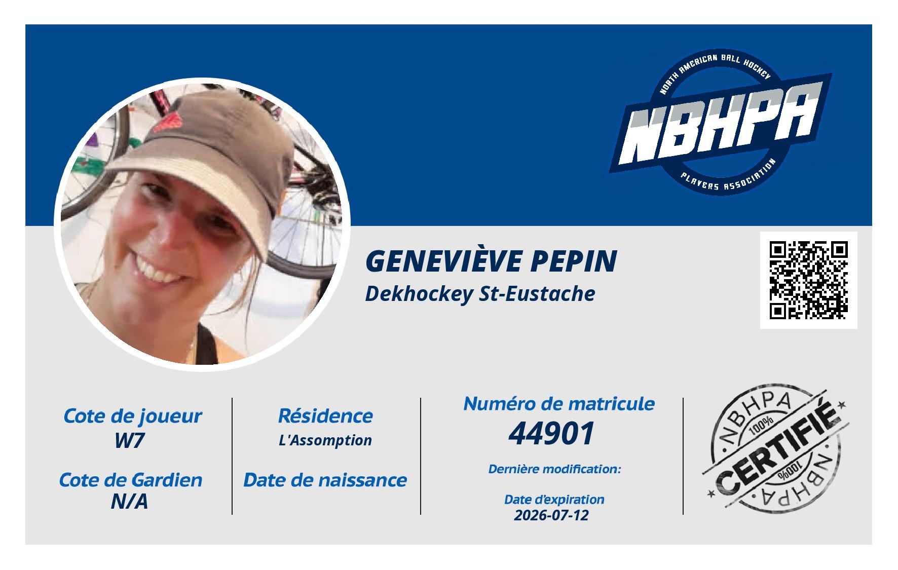 Geneviève Pepin