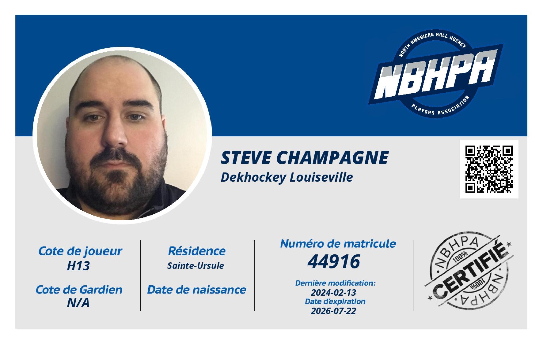 Steve Champagne
