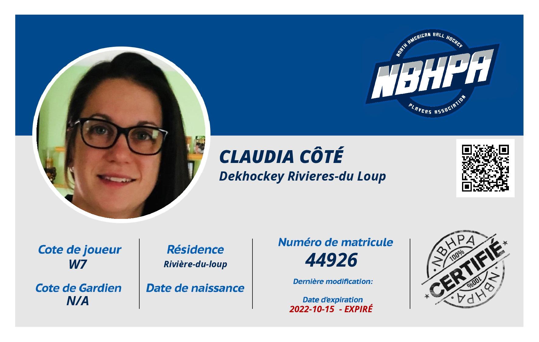 Claudia Côté 