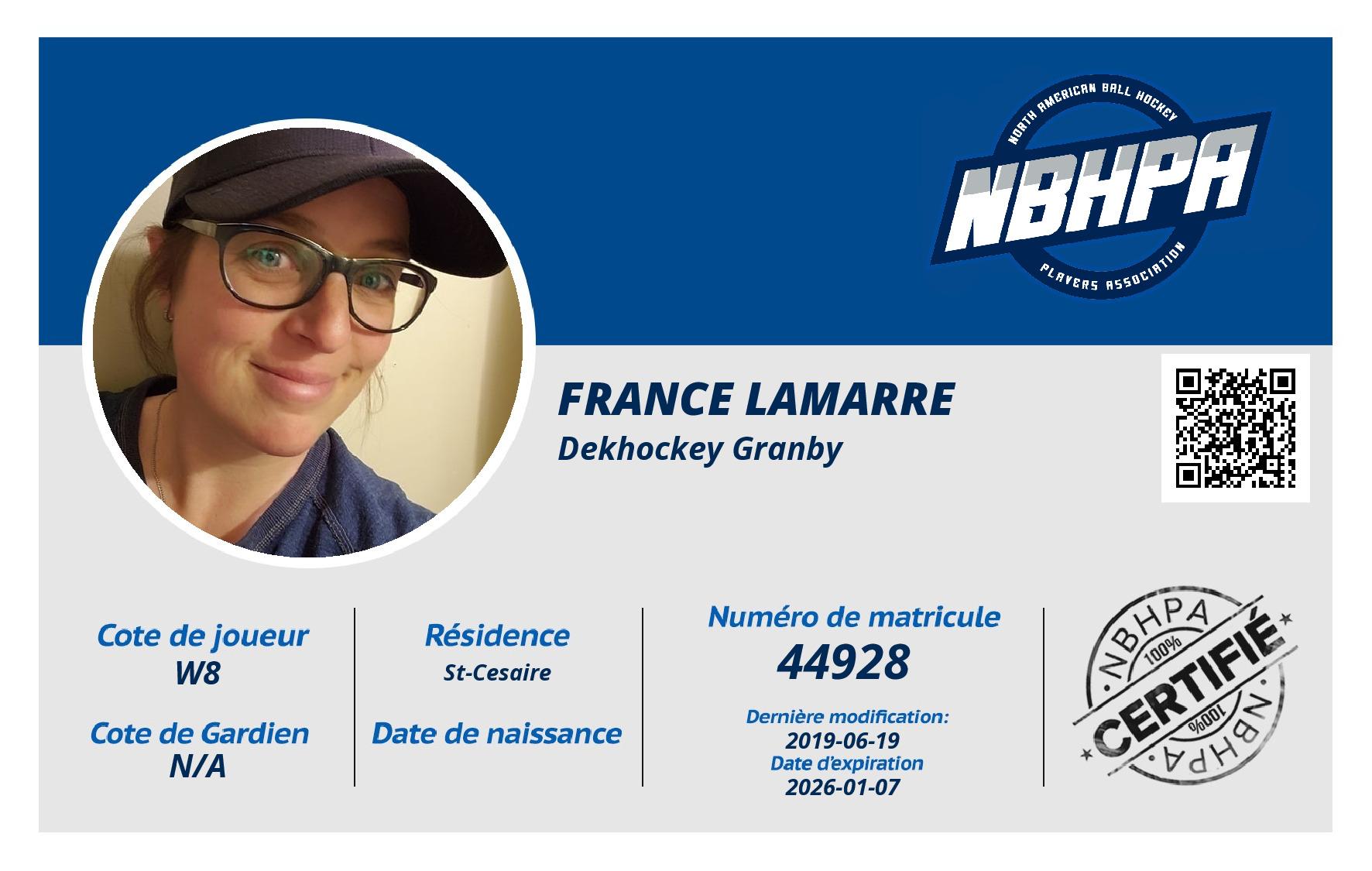 France Lamarre