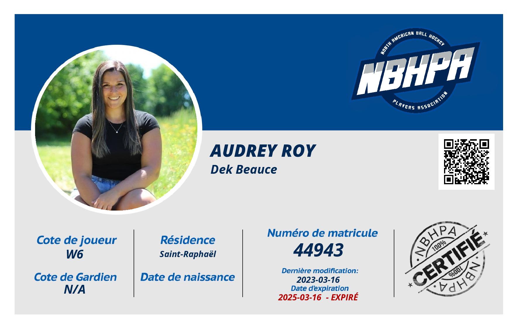 Audrey Roy