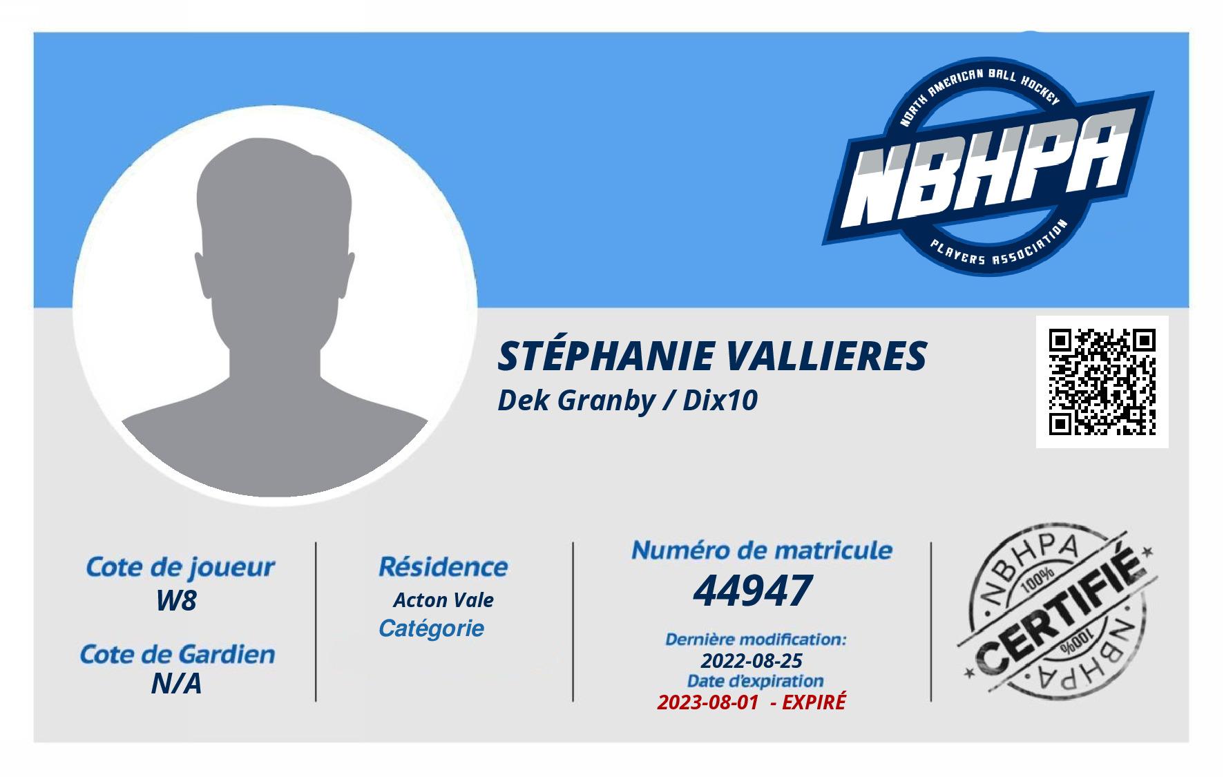 Stéphanie Vallieres