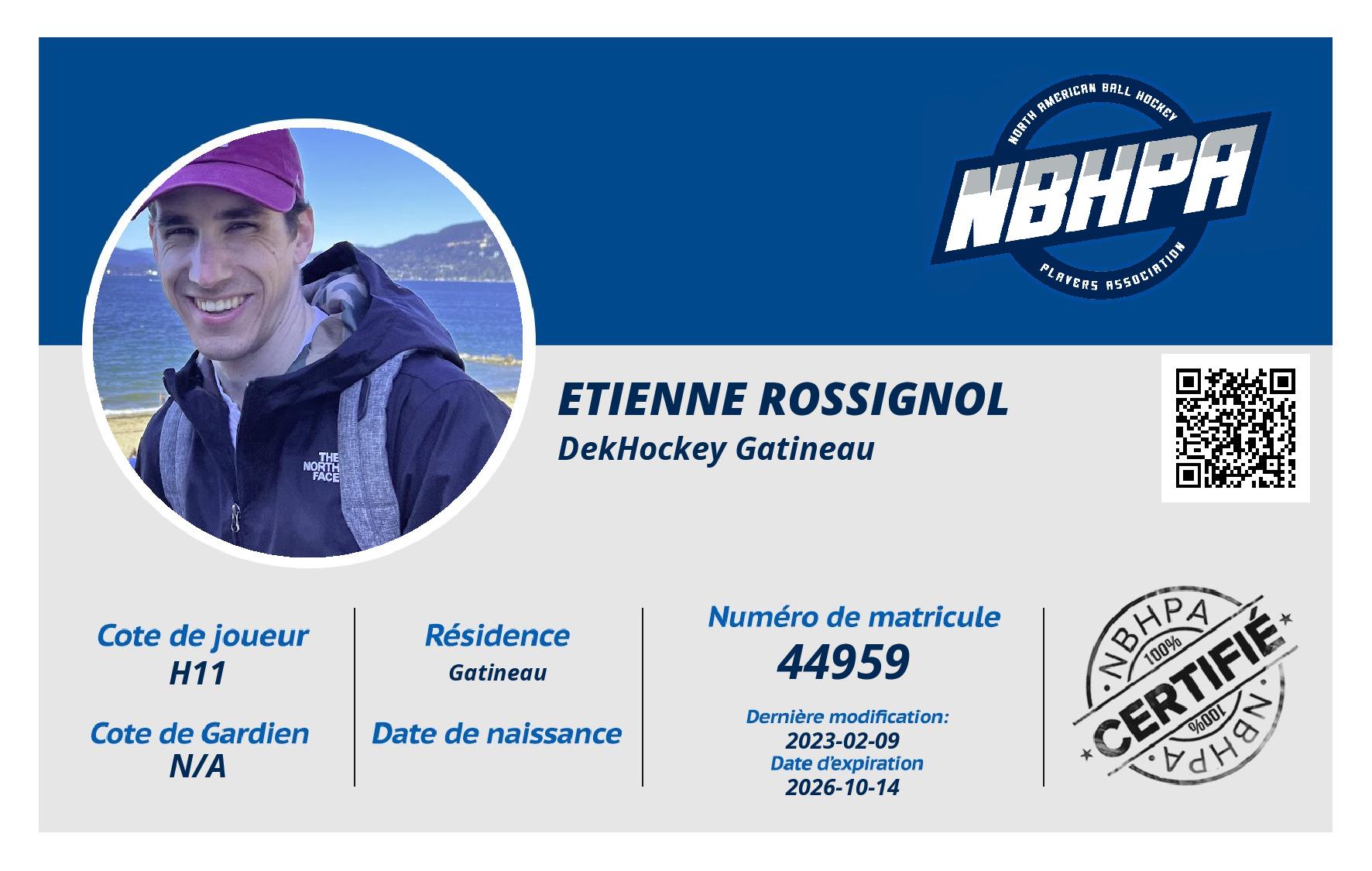 Etienne Rossignol