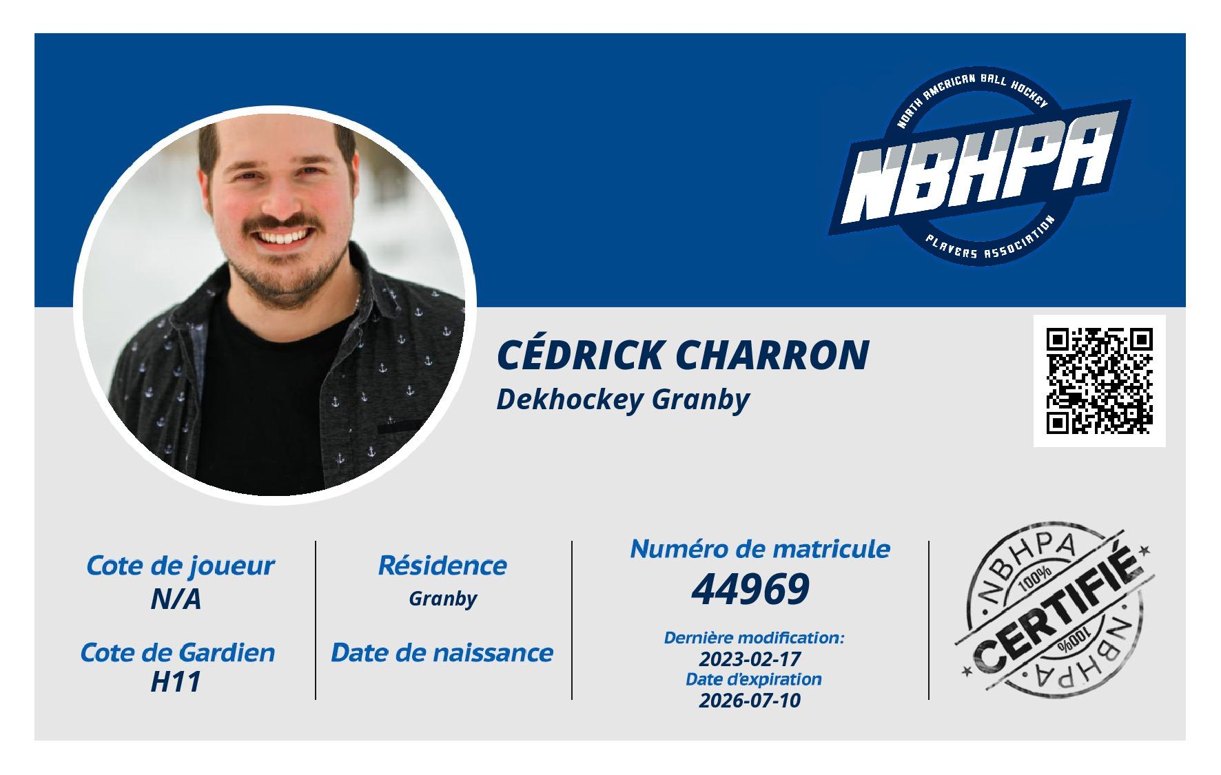 Cédrick Charron