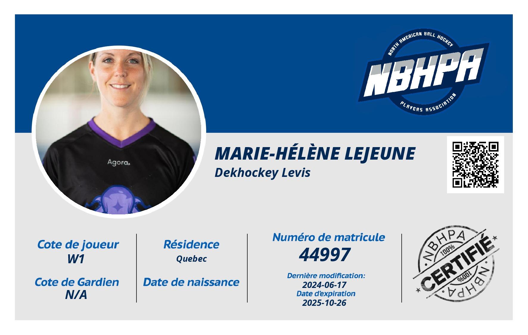 Marie-Hélène Lejeune