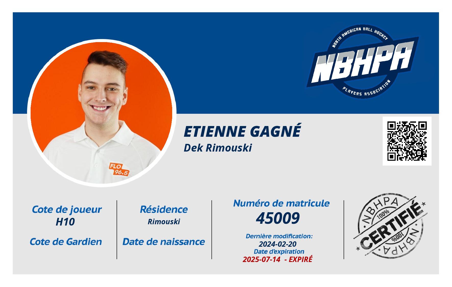 Etienne Gagné